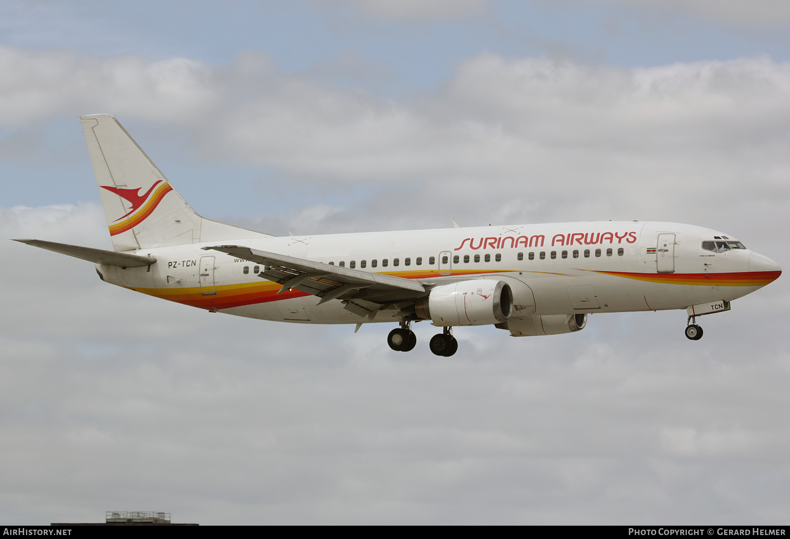 Aircraft Photo of PZ-TCN | Boeing 737-36N | Surinam Airways | AirHistory.net #136969