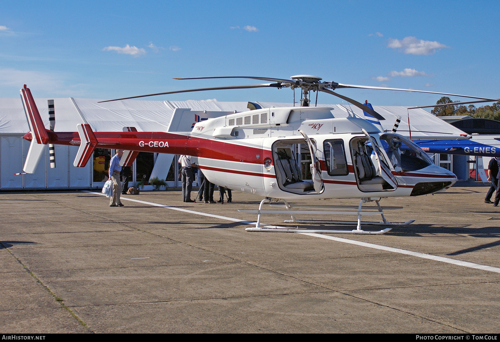 Aircraft Photo of G-CEOA | Bell 407 | AirHistory.net #136976