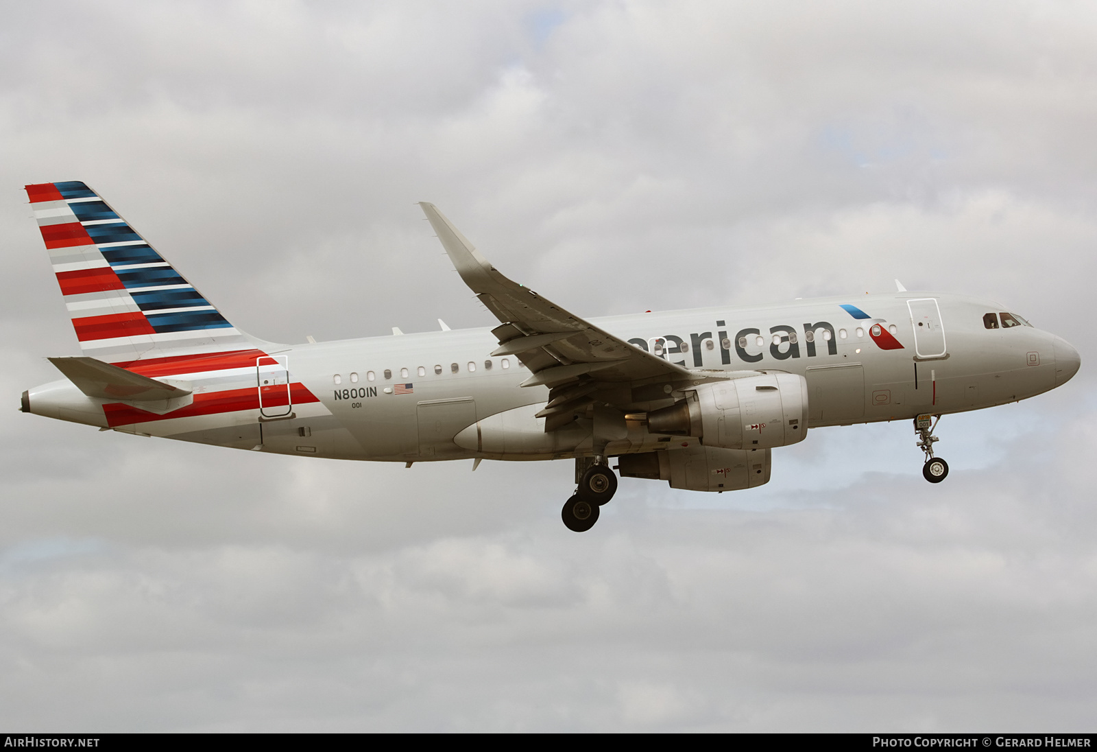 Aircraft Photo of N8001N | Airbus A319-115 | American Airlines | AirHistory.net #136985
