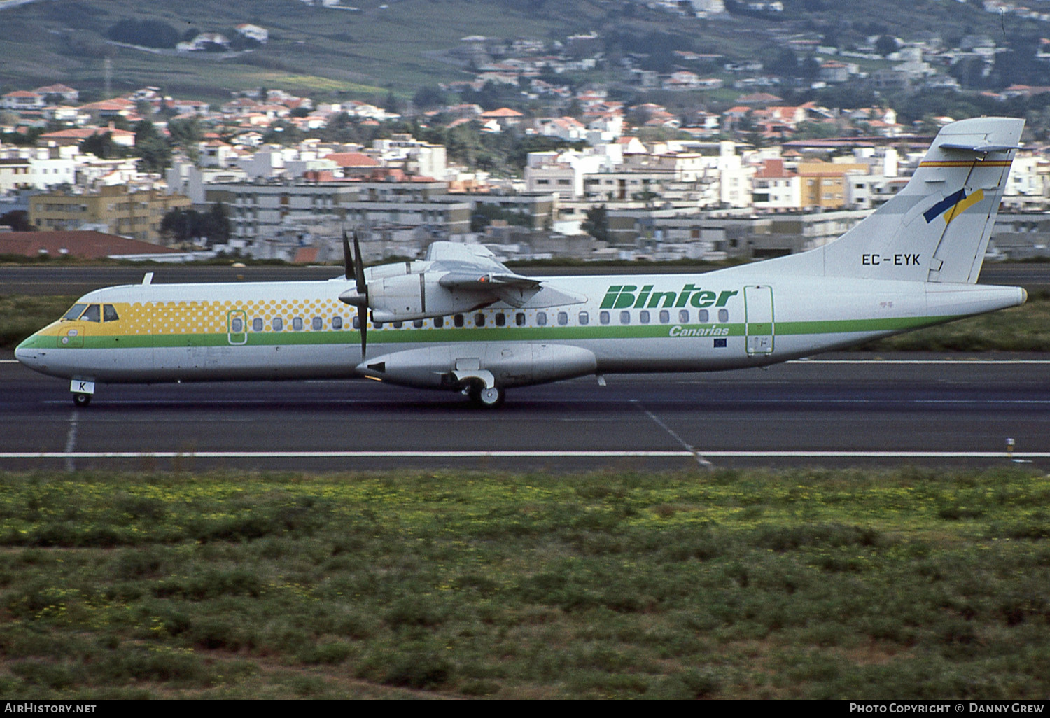 Aircraft Photo of EC-EYK | ATR ATR-72-202 | Binter Canarias | AirHistory.net #136986