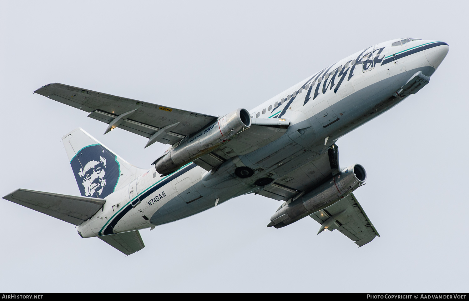 Aircraft Photo of N740AS | Boeing 737-290C/Adv | Alaska Airlines | AirHistory.net #136987