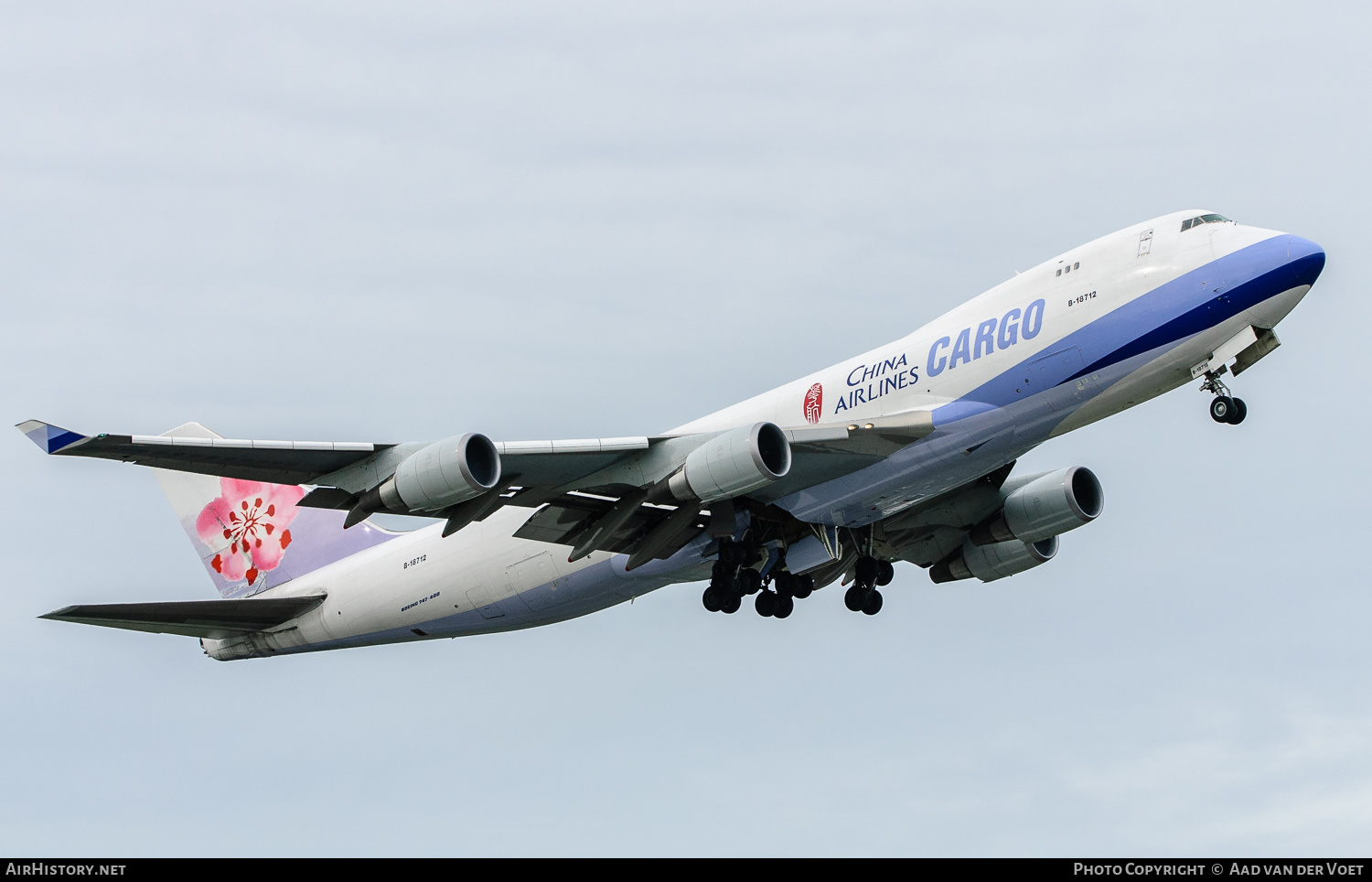 Aircraft Photo of B-18712 | Boeing 747-409F/SCD | China Airlines Cargo | AirHistory.net #136989