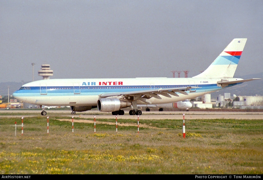 Aircraft Photo of F-BUAE | Airbus A300B2-1C | Air Inter | AirHistory.net #136997