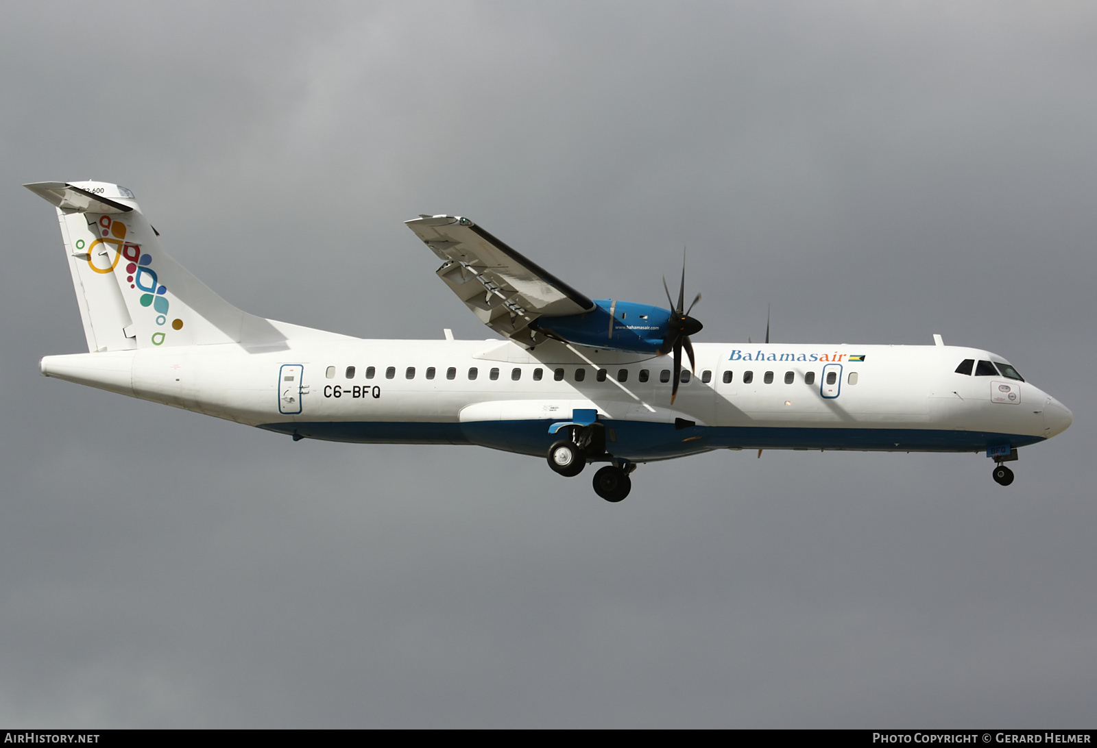 Aircraft Photo of C6-BFQ | ATR ATR-72-600 (ATR-72-212A) | Bahamasair | AirHistory.net #137000