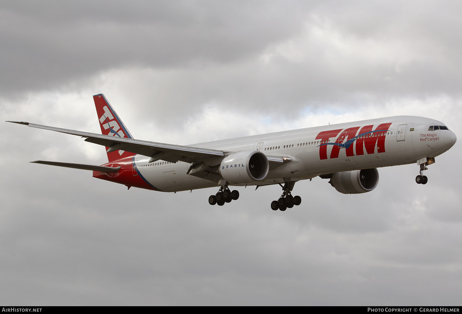 Aircraft Photo of PT-MUG | Boeing 777-32W/ER | TAM Linhas Aéreas | AirHistory.net #137004