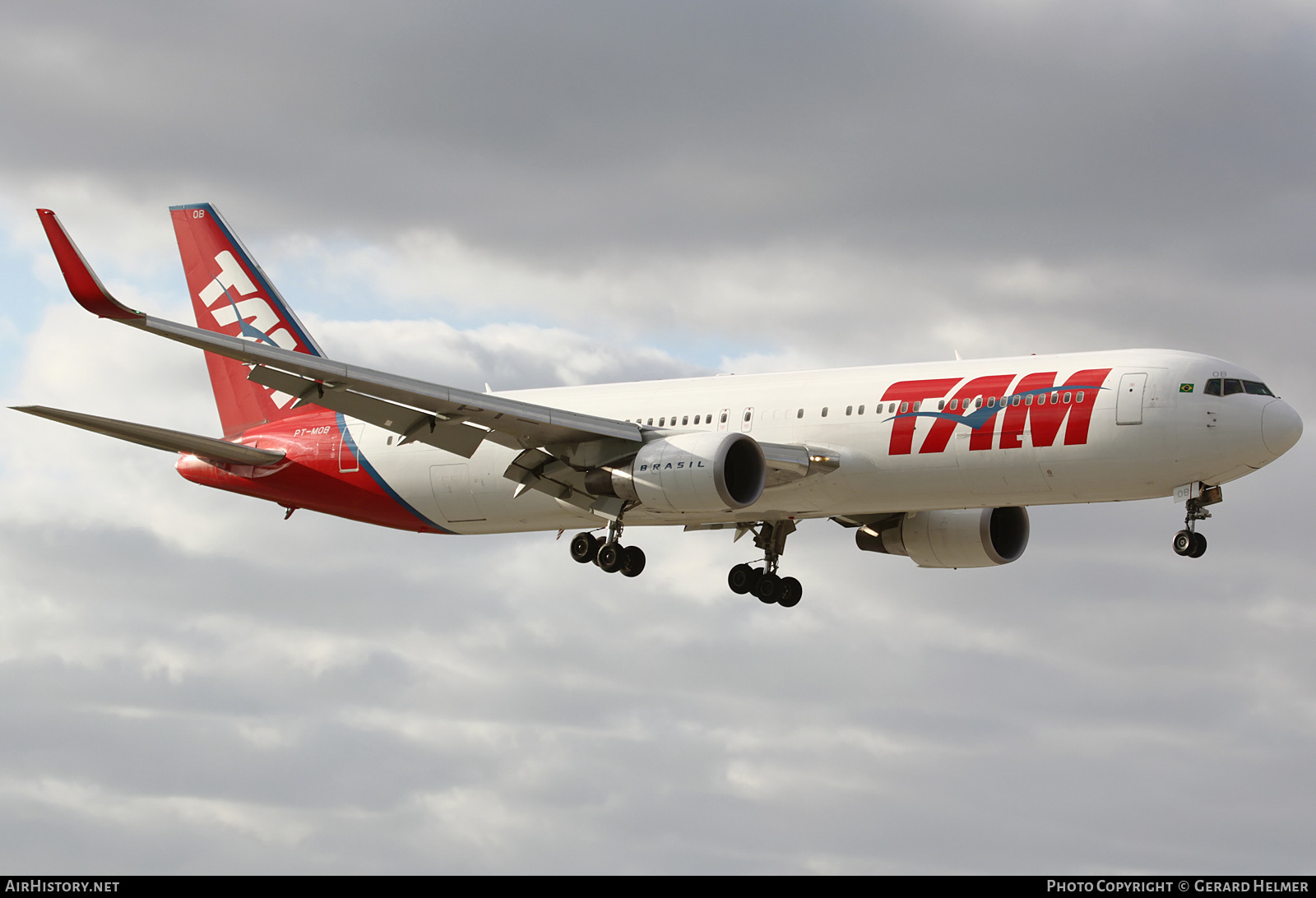 Aircraft Photo of PT-MOB | Boeing 767-316/ER | TAM Linhas Aéreas | AirHistory.net #137007