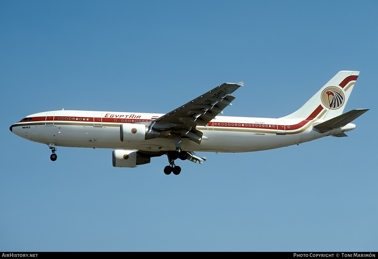 Aircraft Photo of SU-GAV | Airbus A300B4-622R | EgyptAir | AirHistory.net #137023