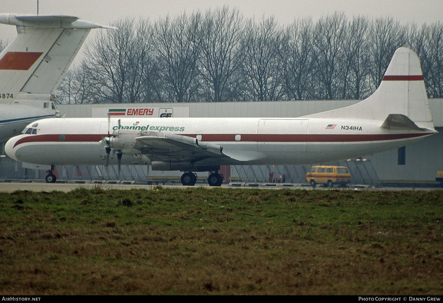 Aircraft Photo of N341HA | Lockheed L-188A(PF) Electra | Channel Express | AirHistory.net #137026