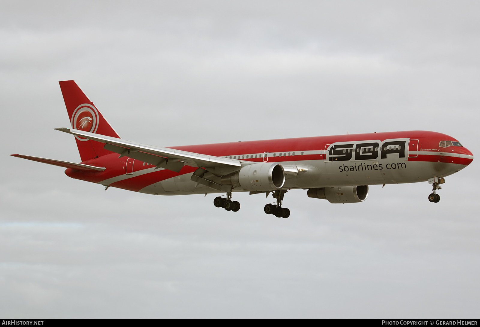 Aircraft Photo of YV545T | Boeing 767-3P6/ER | SBA Airlines | AirHistory.net #137028