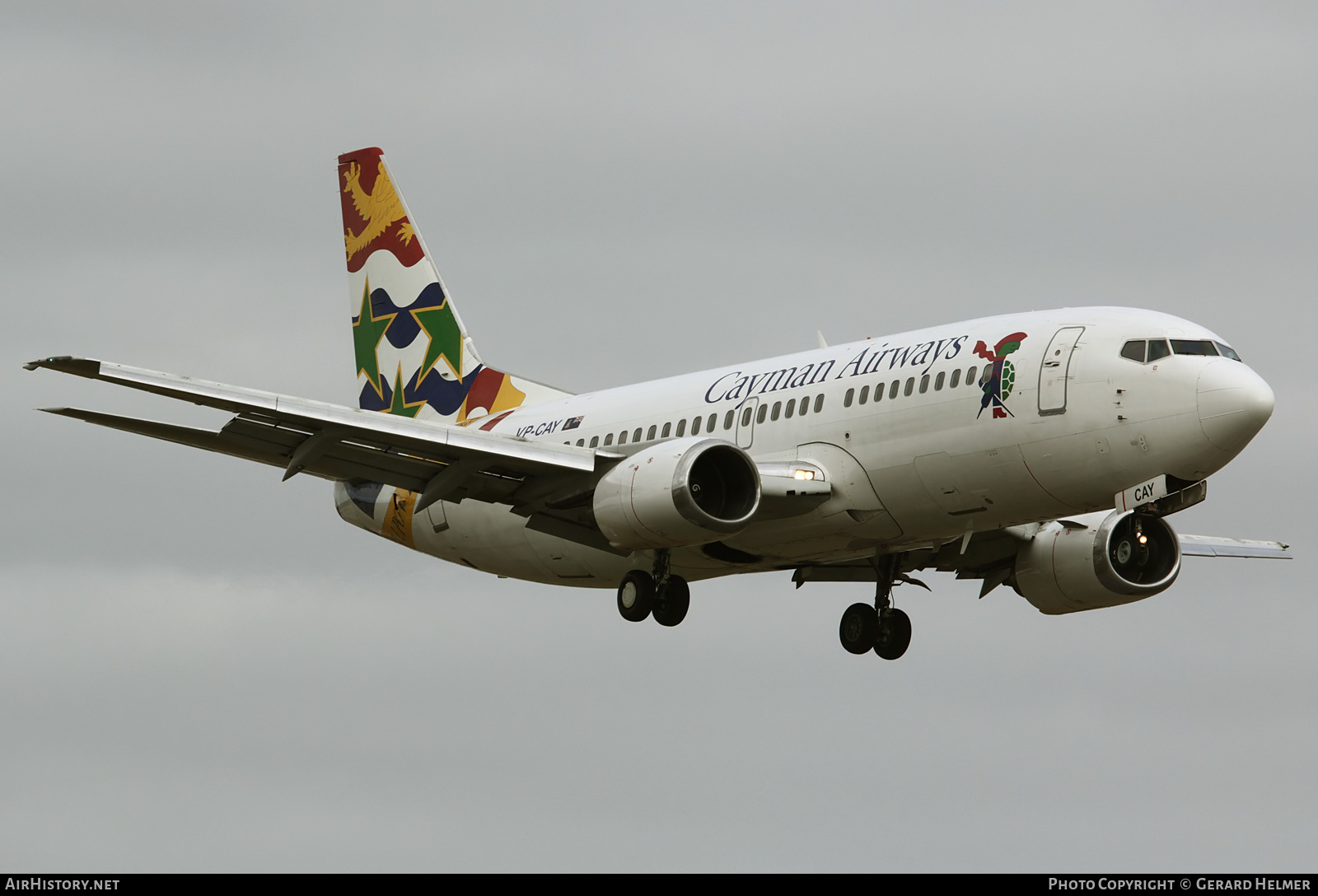 Aircraft Photo of VP-CAY | Boeing 737-3Q8 | Cayman Airways | AirHistory.net #137033