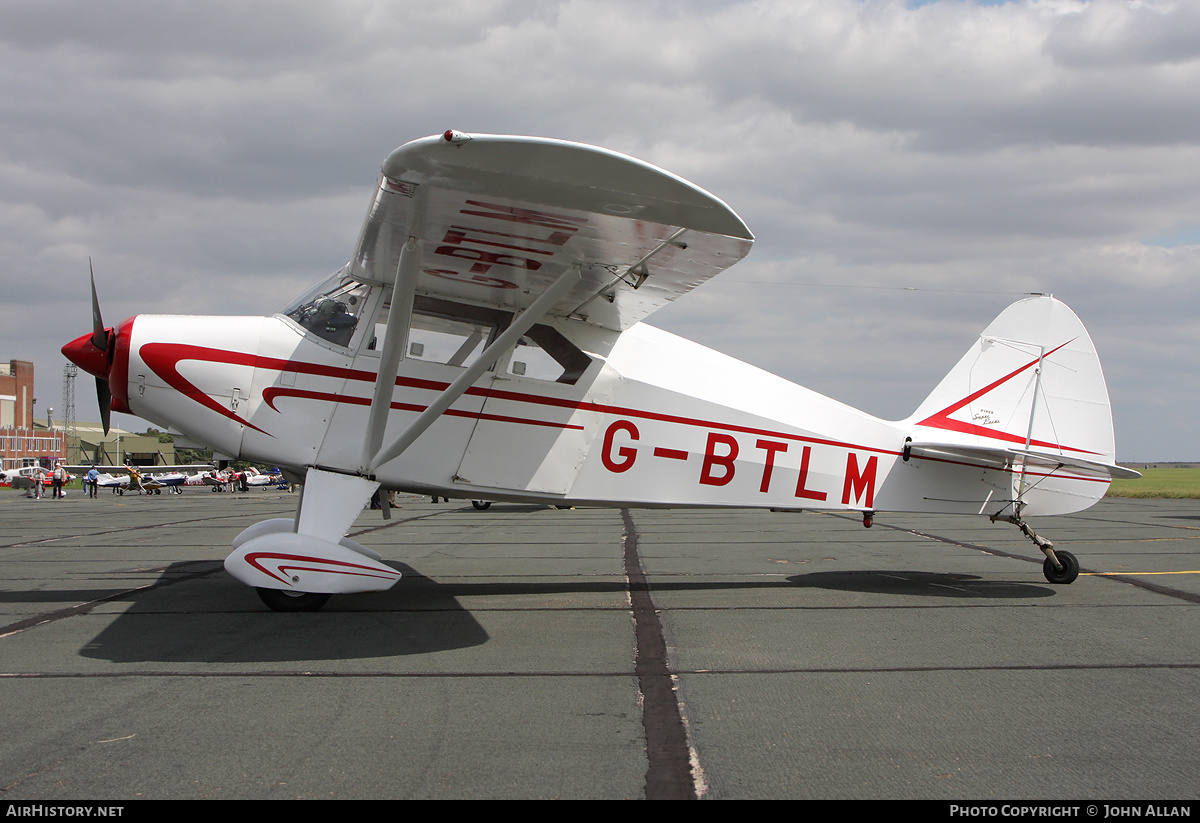 Aircraft Photo of G-BTLM | Piper PA-22/20-160 Pacer | AirHistory.net #137045