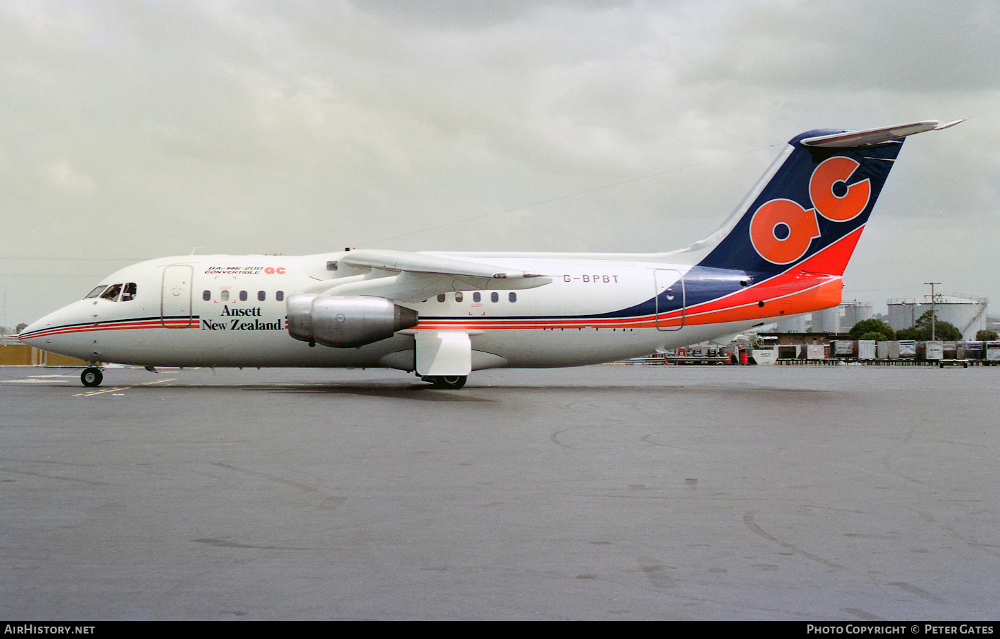 Aircraft Photo of G-BPBT | British Aerospace BAe-146-200QC | Ansett New Zealand | AirHistory.net #137066