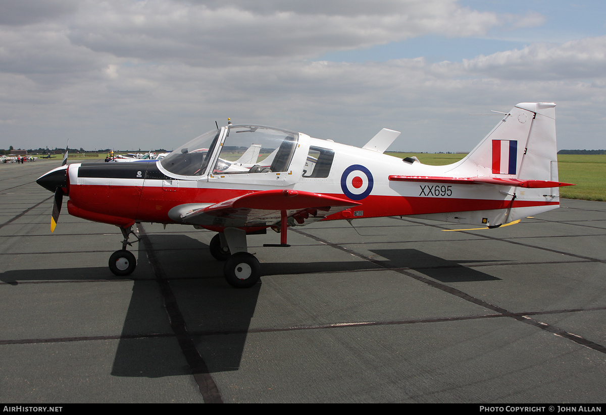 Aircraft Photo of G-CBBT / XX695 | Scottish Aviation Bulldog T1 | UK - Air Force | AirHistory.net #137067