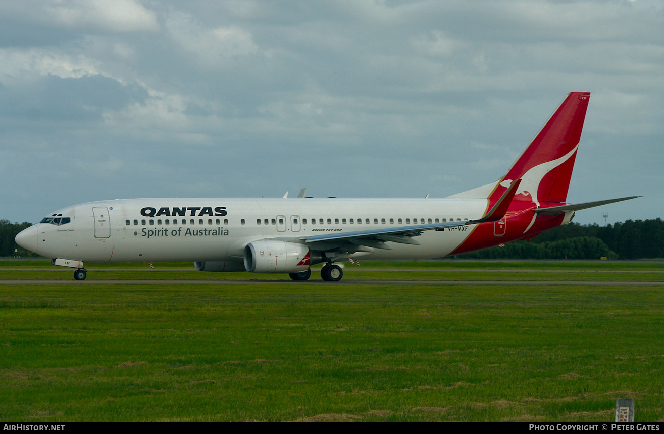 Aircraft Photo of VH-VXF | Boeing 737-838 | Qantas | AirHistory.net #137072
