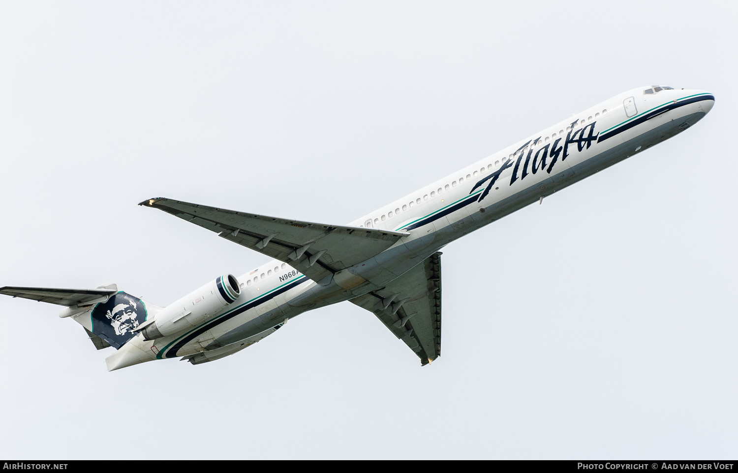 Aircraft Photo of N968AS | McDonnell Douglas MD-83 (DC-9-83) | Alaska Airlines | AirHistory.net #137079