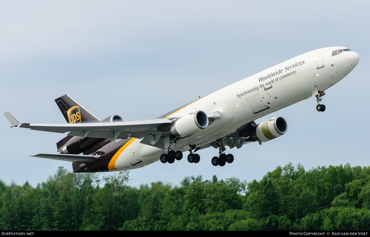Aircraft Photo of N253UP | McDonnell Douglas MD-11/F | United Parcel Service - UPS | AirHistory.net #137081
