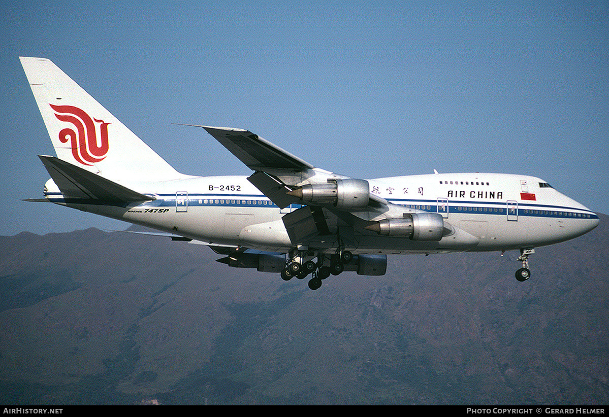 Aircraft Photo of B-2452 | Boeing 747SP-J6 | Air China | AirHistory.net #137090