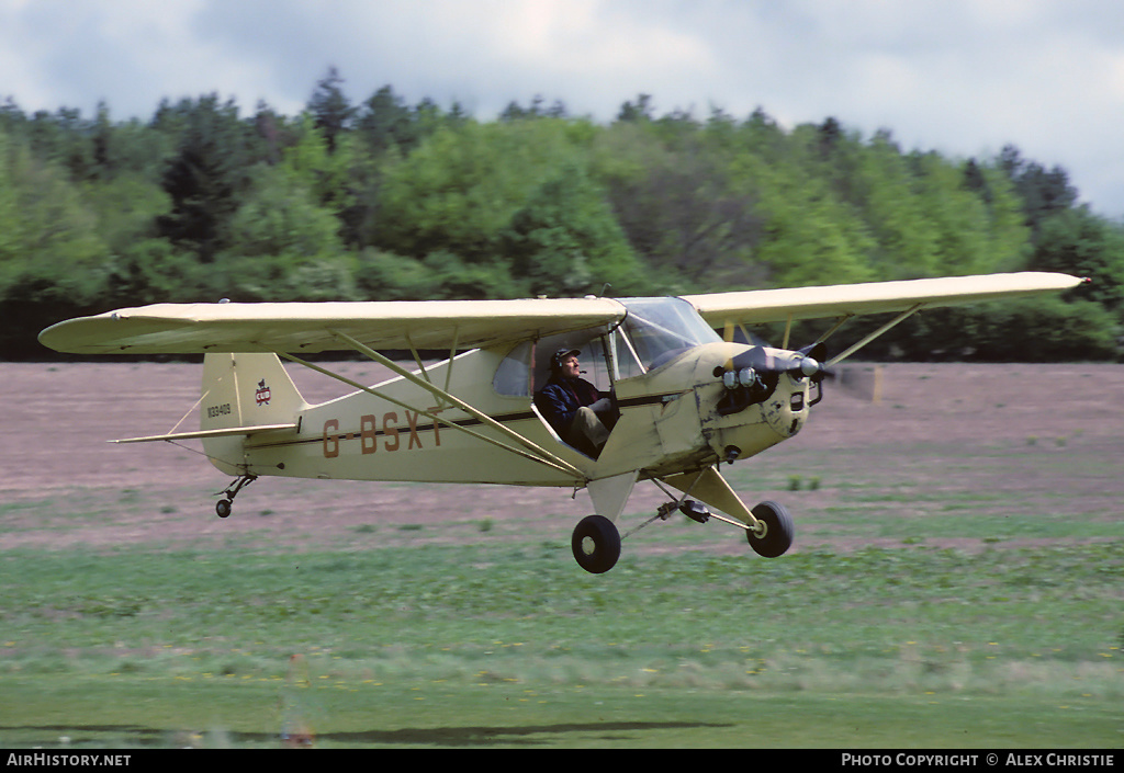 Aircraft Photo of G-BSXT | Piper J-5A Cub Cruiser | AirHistory.net #137092