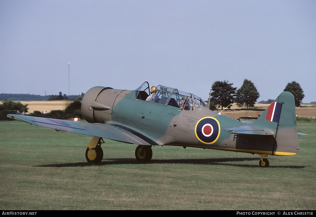 Aircraft Photo of G-BIWX / FT239 | North American T-6J Harvard Mk IV | UK - Air Force | AirHistory.net #137101