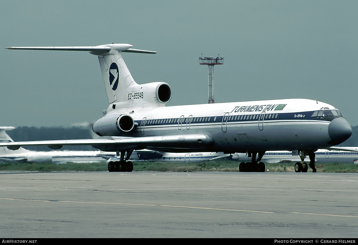Aircraft Photo of EZ-85549 | Tupolev Tu-154B-2 | Turkmenistan Airlines | AirHistory.net #137104