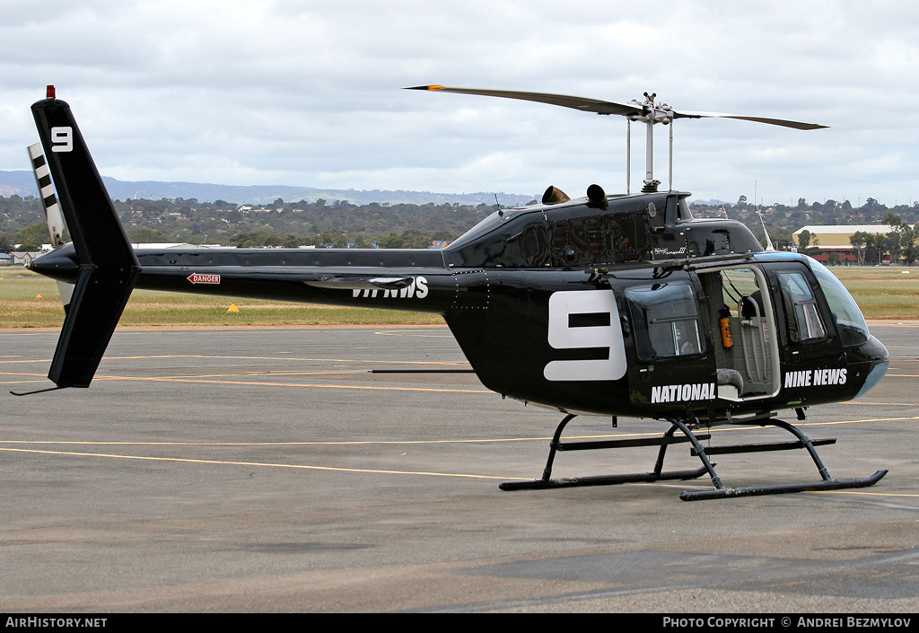 Aircraft Photo of VH-NWS | Bell 206B-3 JetRanger III | Channel 9 News | AirHistory.net #137105