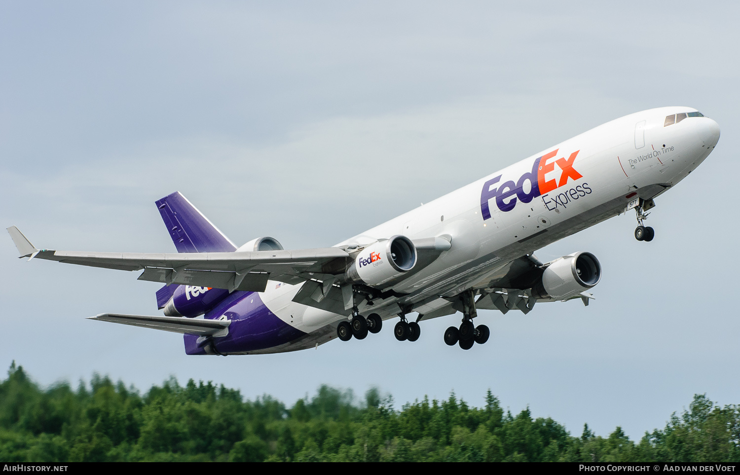 Aircraft Photo of N577FE | McDonnell Douglas MD-11/F | FedEx Express | AirHistory.net #137107