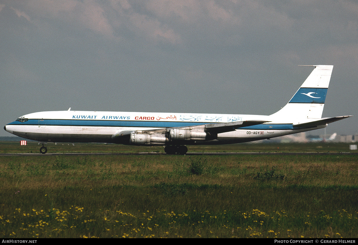 Aircraft Photo of OD-AGY | Boeing 707-327C | Kuwait Airways Cargo | AirHistory.net #137108