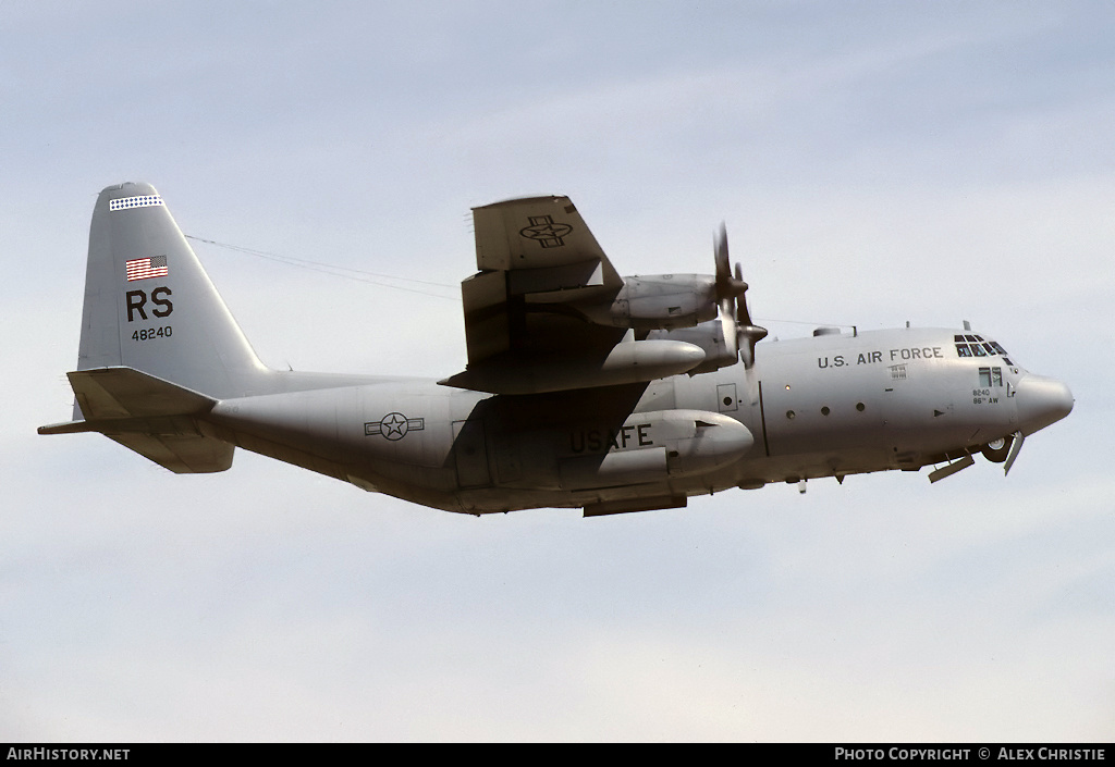 Aircraft Photo of 64-18240 / 48240 | Lockheed C-130E Hercules (L-382) | USA - Air Force | AirHistory.net #137119
