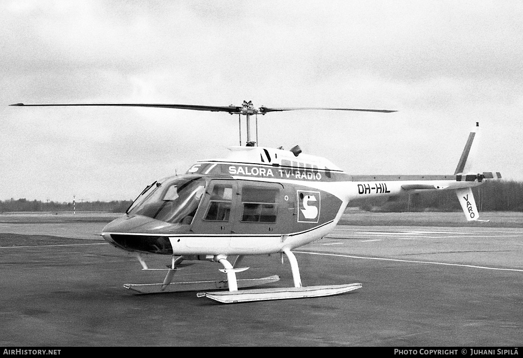 Aircraft Photo of OH-HIL | Bell AB-206B JetRanger II | Salora | AirHistory.net #137121