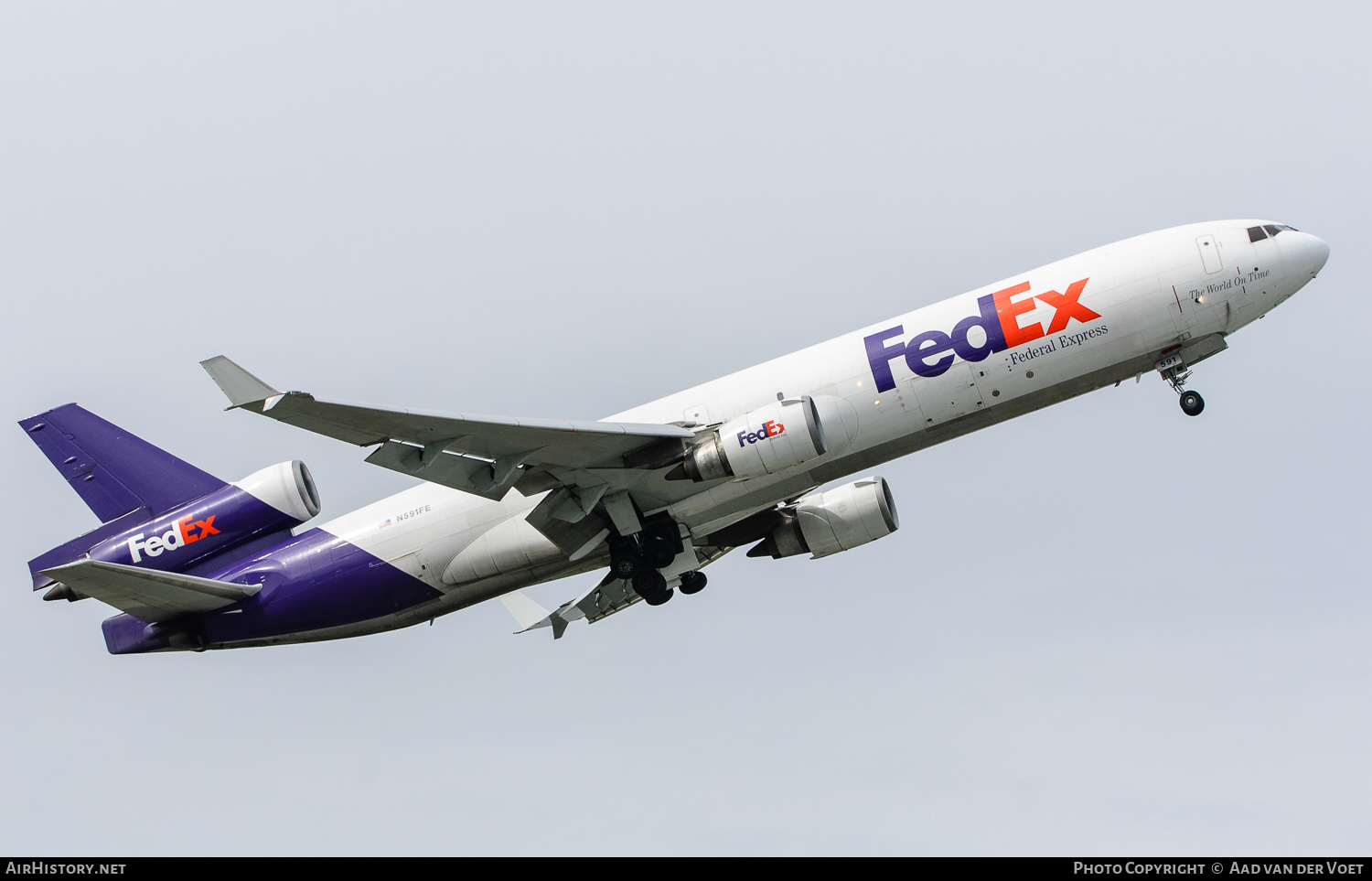 Aircraft Photo of N591FE | McDonnell Douglas MD-11/F | Fedex - Federal Express | AirHistory.net #137125