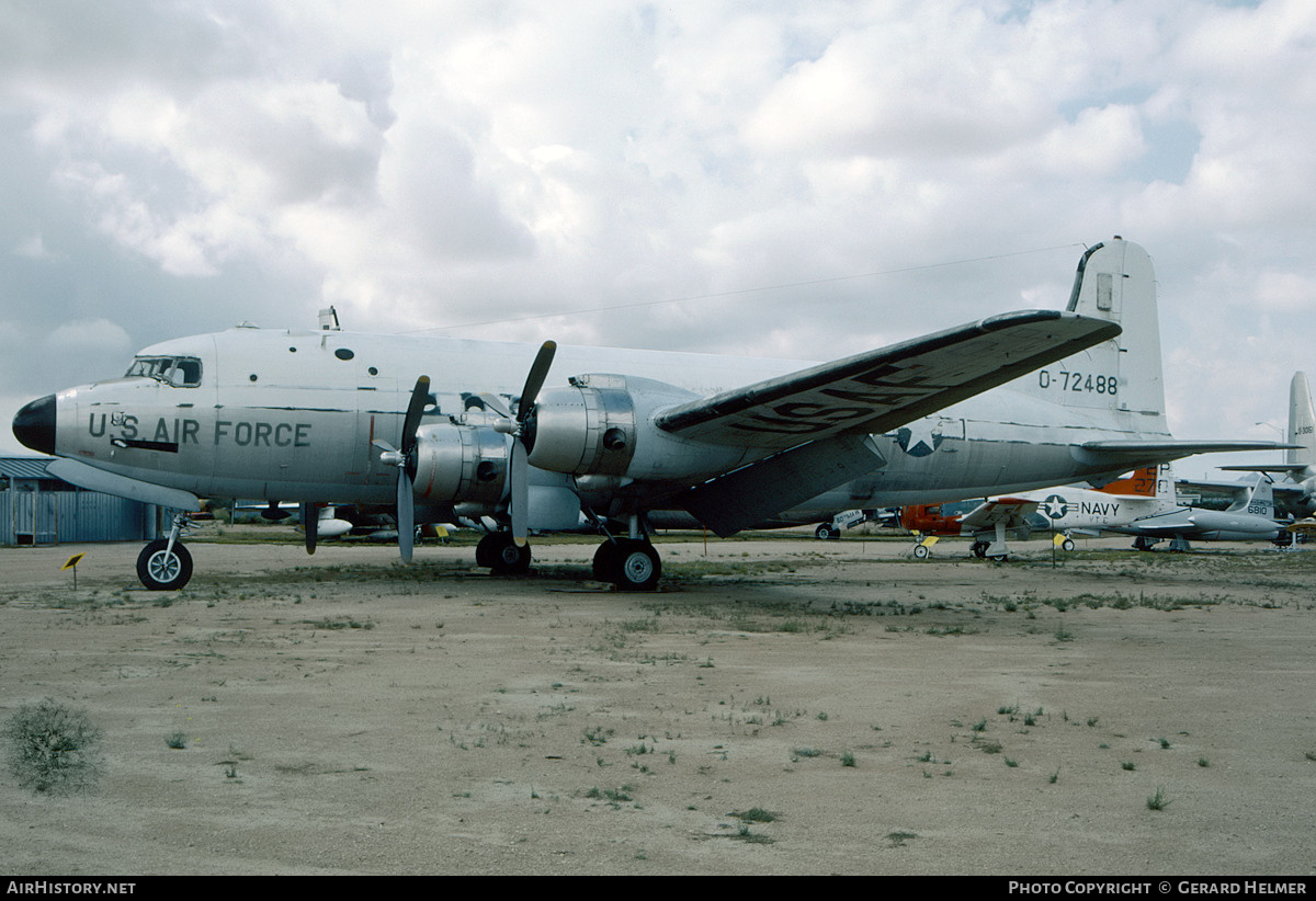 Aircraft Photo of 42-72488 / 0-72488 | Douglas C-54D Skymaster | USA - Air Force | AirHistory.net #137126