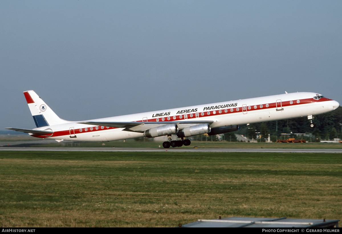 Aircraft Photo of ZP-CCH | McDonnell Douglas DC-8-63 | Líneas Aéreas Paraguayas - LAP | AirHistory.net #137137