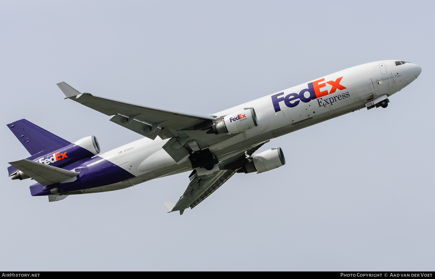 Aircraft Photo of N590FE | McDonnell Douglas MD-11/F | FedEx Express | AirHistory.net #137155