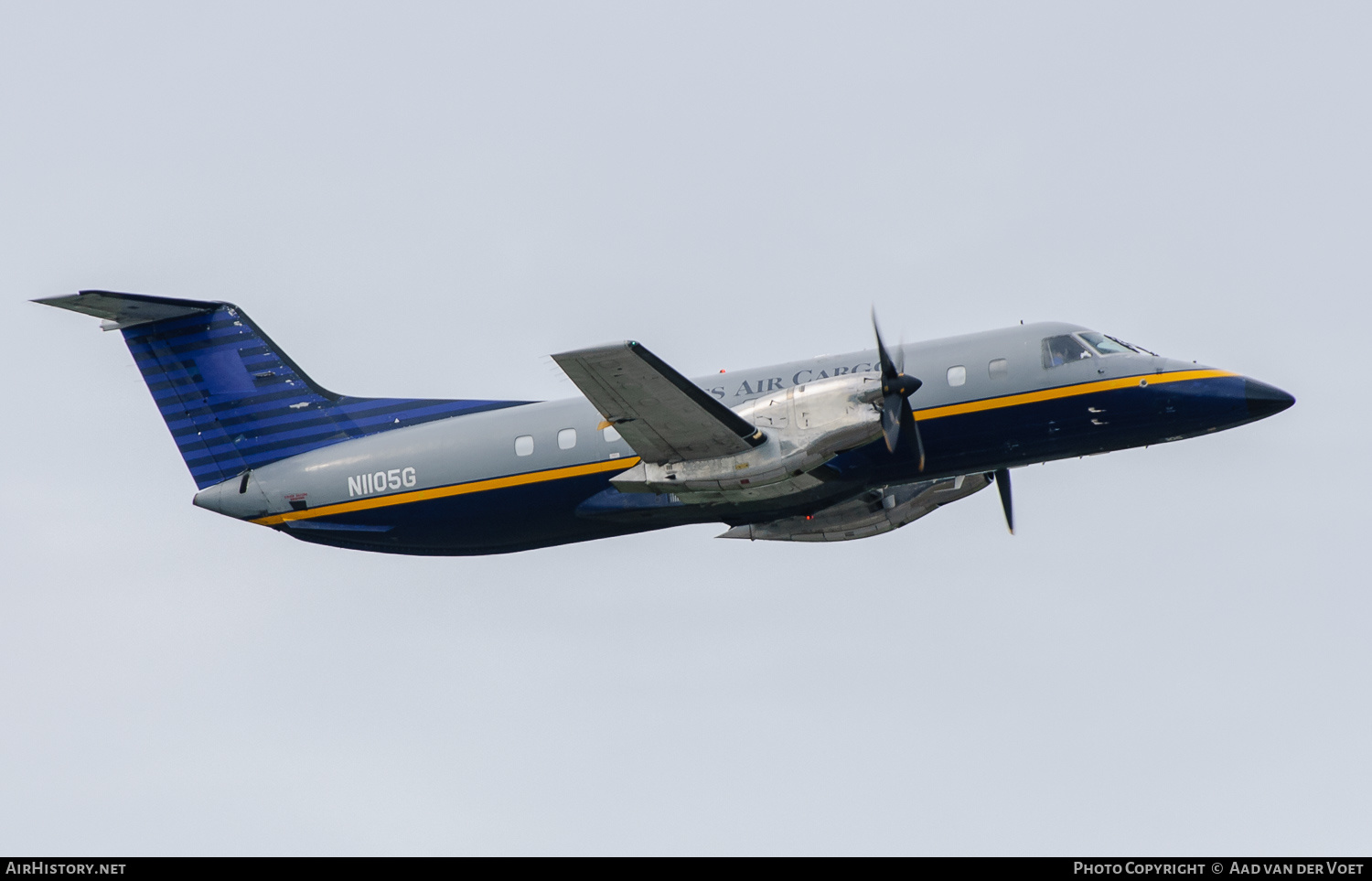 Aircraft Photo of N1105G | Embraer EMB-120RT Brasilia | Everts Air Cargo | AirHistory.net #137163