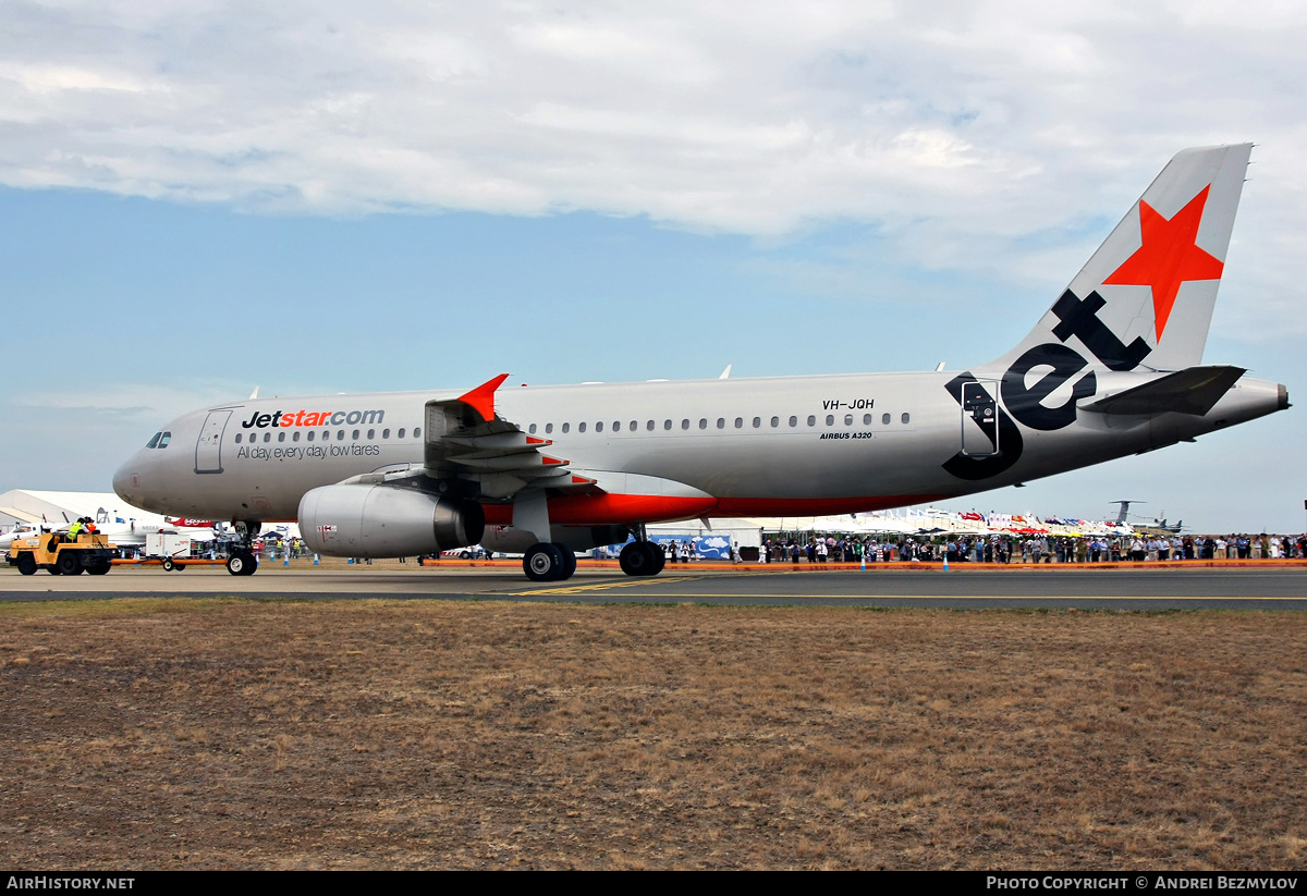 Aircraft Photo of VH-JQH | Airbus A320-232 | Jetstar Airways | AirHistory.net #137169