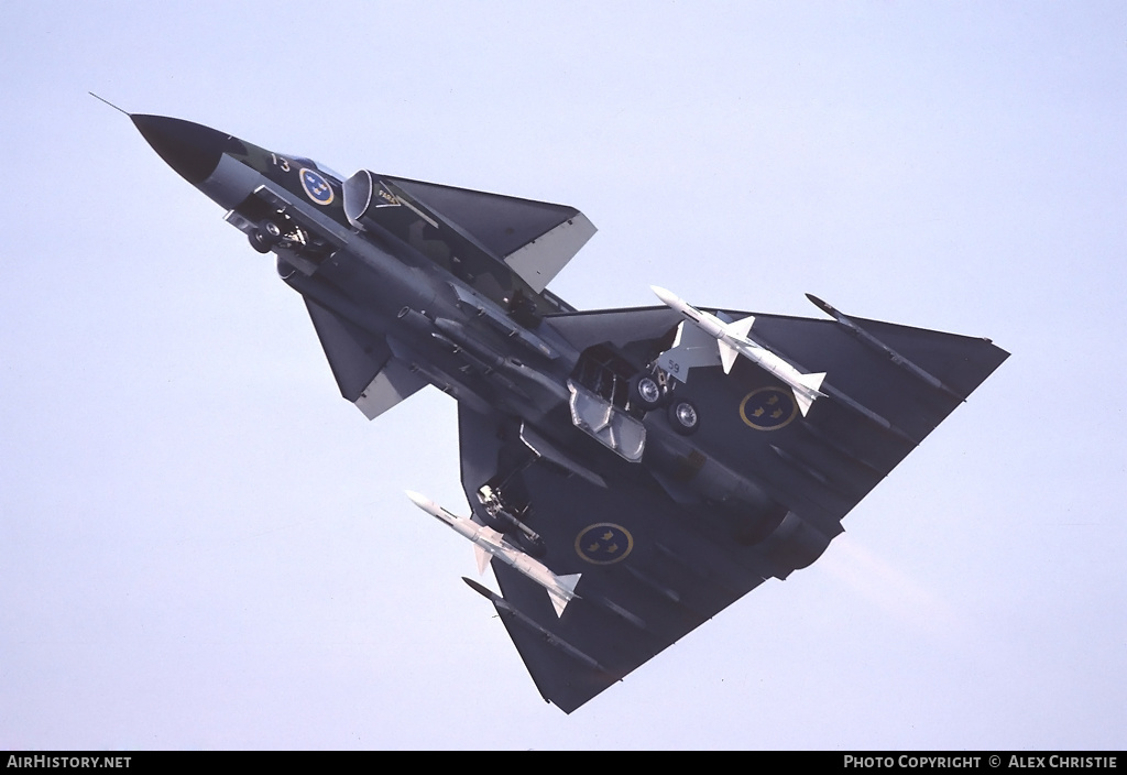 Aircraft Photo of 37319 | Saab JA37 Viggen | Sweden - Air Force | AirHistory.net #137183