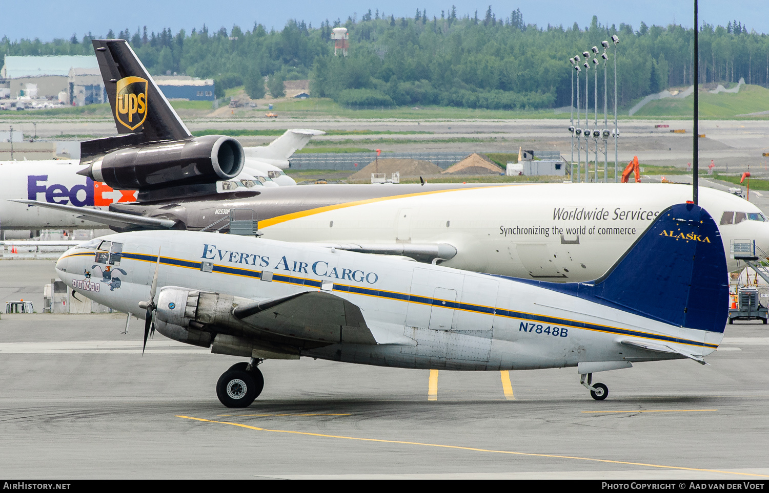 Aircraft Photo of N7848B | Riddle C-46R Commando Super 46C | Everts Air Cargo | AirHistory.net #137202