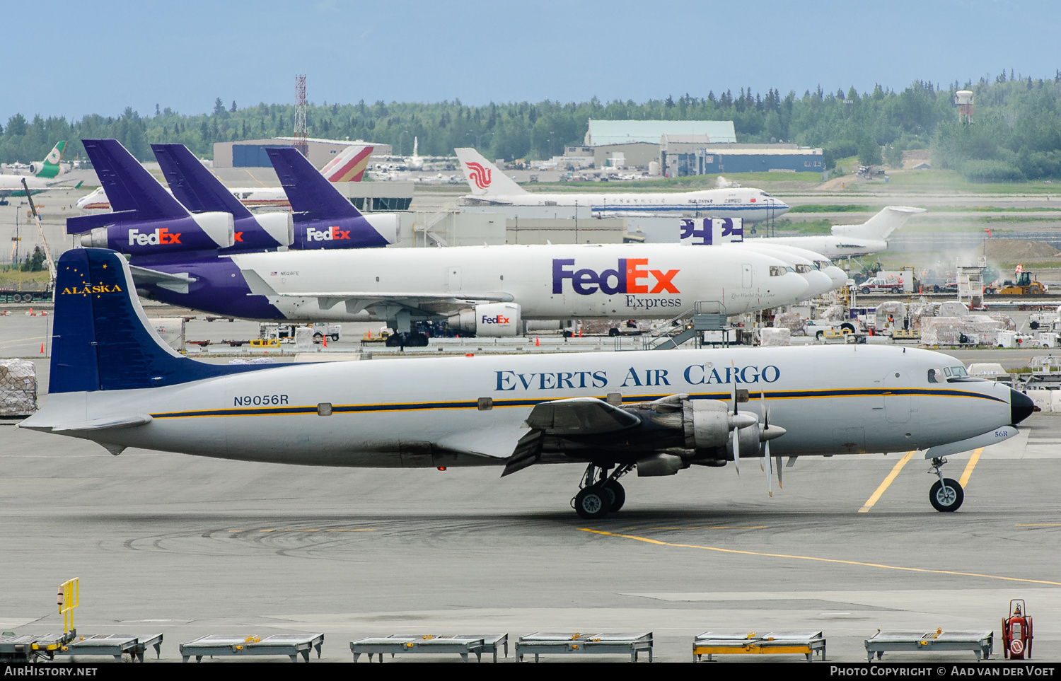 Aircraft Photo of N9056R | Douglas DC-6A(C) | Everts Air Cargo | AirHistory.net #137212