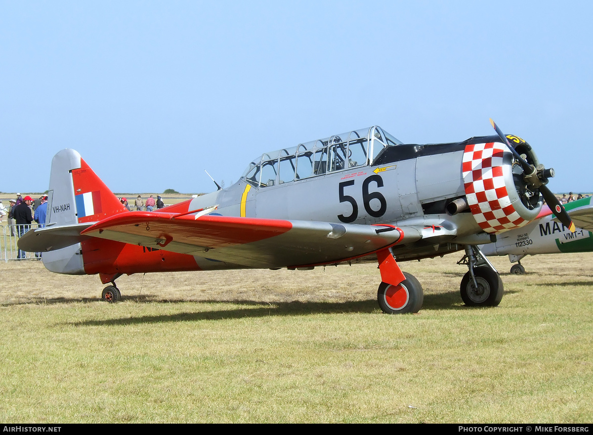 Aircraft Photo of VH-NAH / NZ1056 | North American AT-6C Harvard IIA | New Zealand - Air Force | AirHistory.net #137229