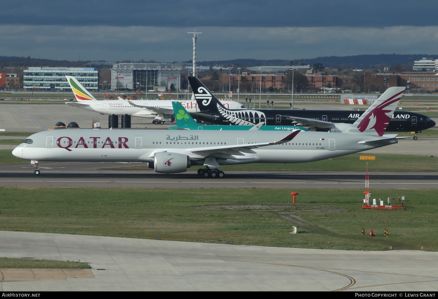 Aircraft Photo of A7-ANG | Airbus A350-1041 | Qatar Airways | AirHistory.net #137236