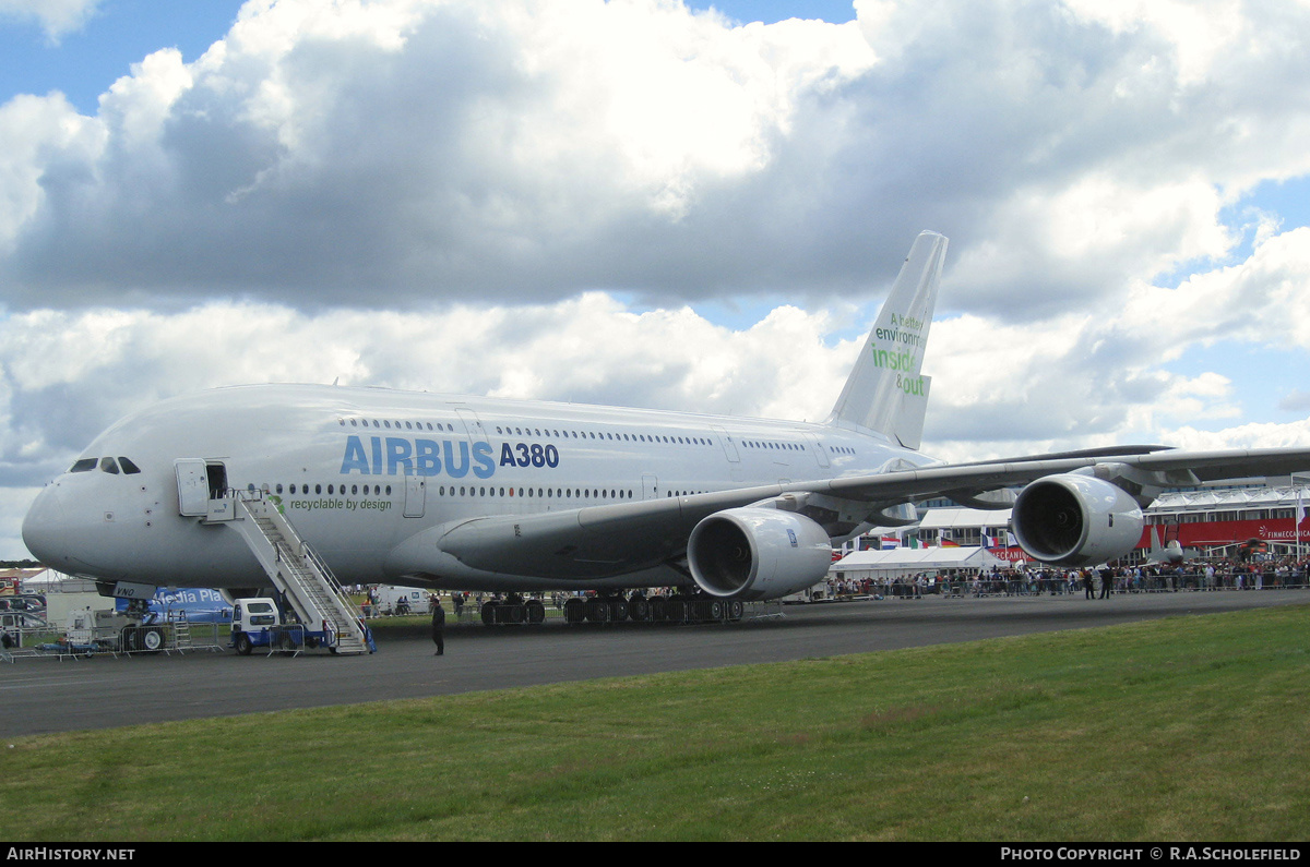 Aircraft Photo of F-WWDD | Airbus A380-841 | Airbus | AirHistory.net #137260