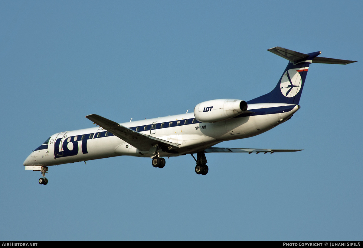 Aircraft Photo of SP-LGM | Embraer ERJ-145MP (EMB-145MP) | LOT Polish Airlines - Polskie Linie Lotnicze | AirHistory.net #137265