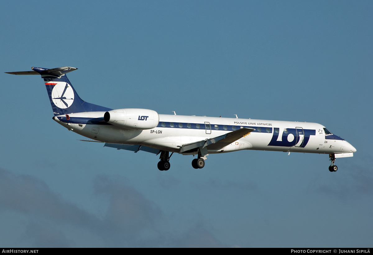 Aircraft Photo of SP-LGN | Embraer ERJ-145MP (EMB-145MP) | LOT Polish Airlines - Polskie Linie Lotnicze | AirHistory.net #137271