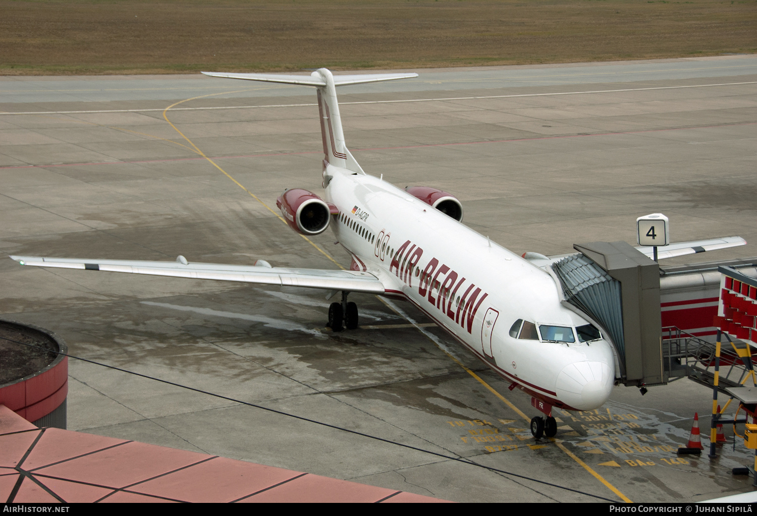 Aircraft Photo of D-AGPR | Fokker 100 (F28-0100) | Air Berlin | AirHistory.net #137275