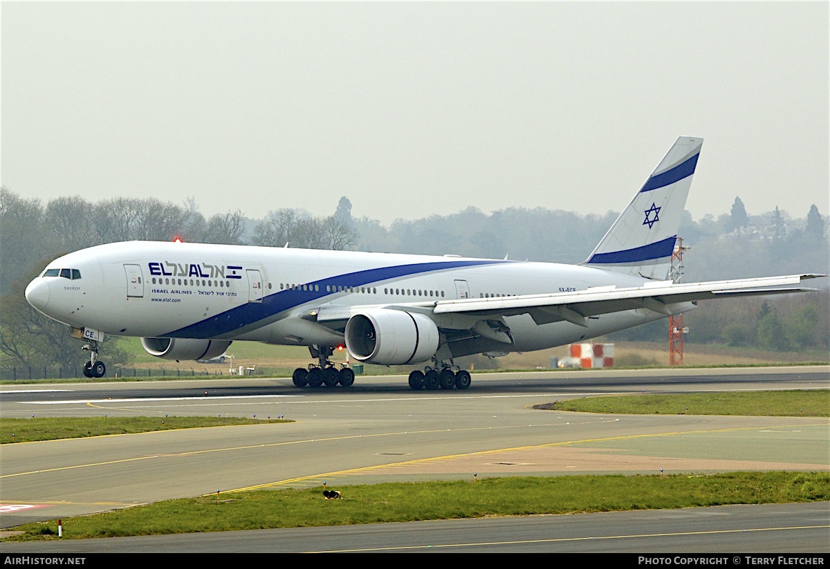 Aircraft Photo of 4X-ECE | Boeing 777-258/ER | El Al Israel Airlines | AirHistory.net #137280