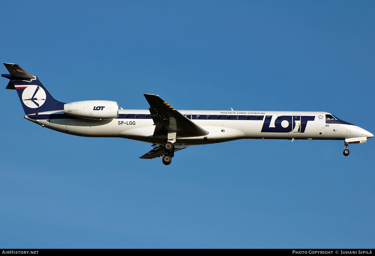 Aircraft Photo of SP-LGG | Embraer ERJ-145MP (EMB-145MP) | LOT Polish Airlines - Polskie Linie Lotnicze | AirHistory.net #137285
