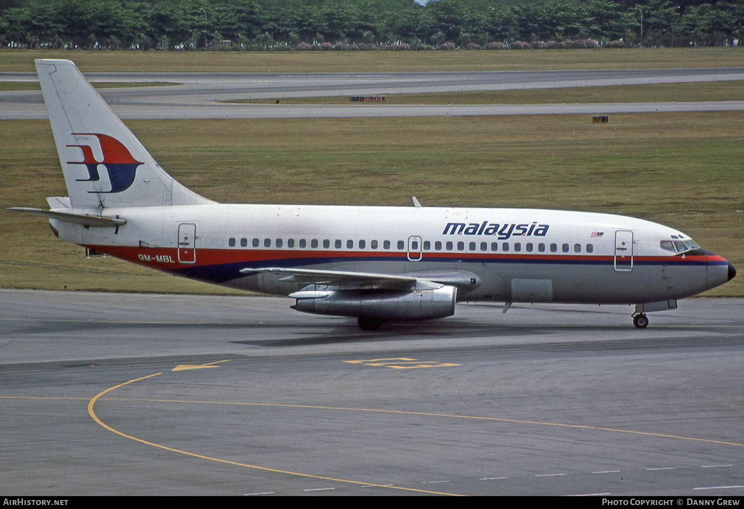 Aircraft Photo of 9M-MBL | Boeing 737-2H6/Adv | Malaysia Airlines | AirHistory.net #137290