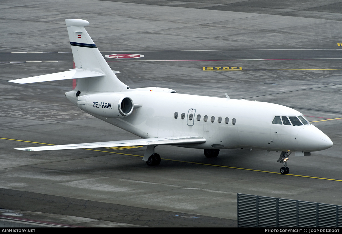 Aircraft Photo of OE-HGM | Dassault Falcon 2000EX | AirHistory.net #137306
