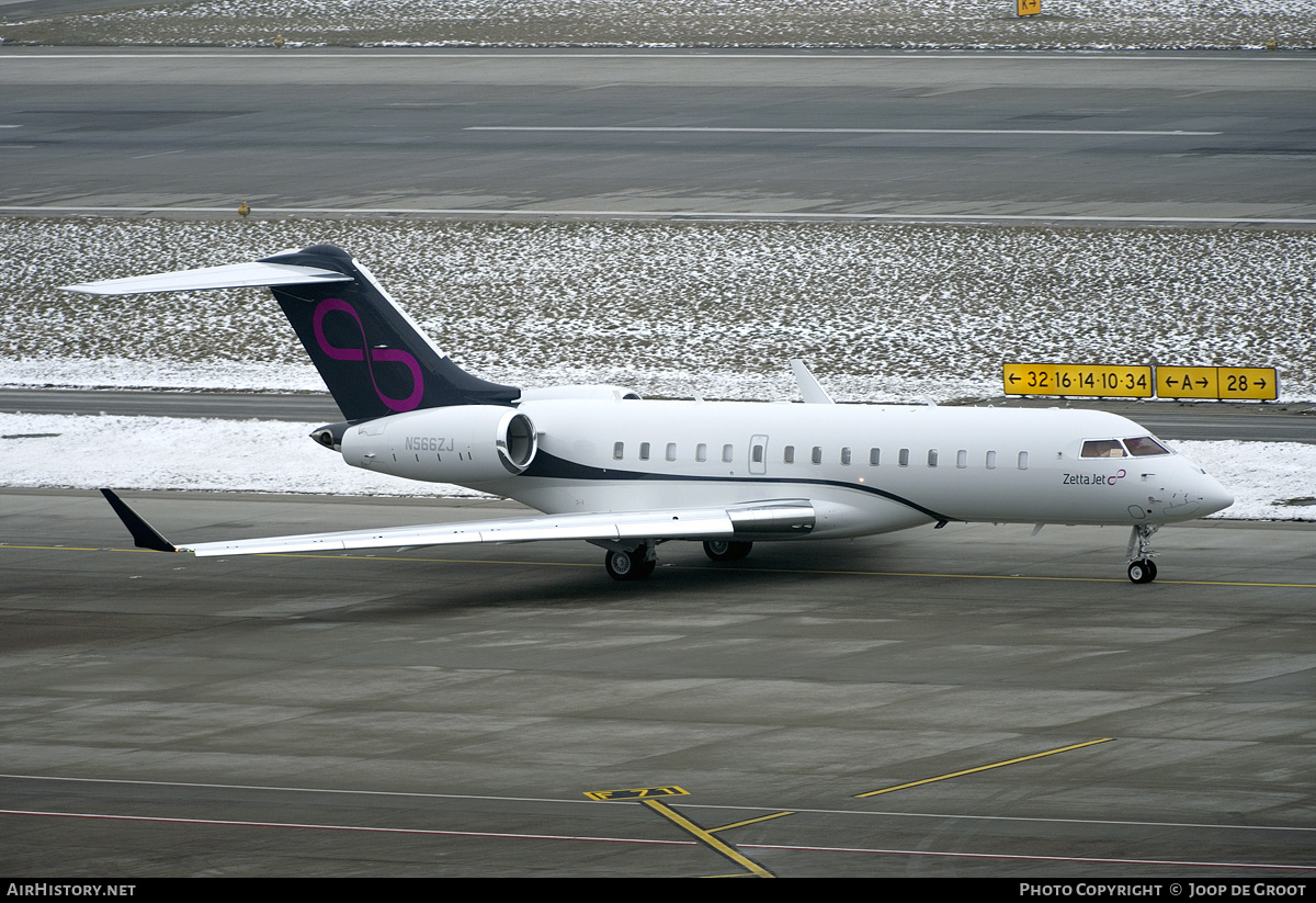 Aircraft Photo of N566ZJ | Bombardier Global 6000 (BD-700-1A10) | Zetta Jet | AirHistory.net #137311