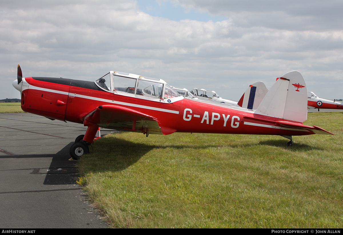 Aircraft Photo of G-APYG | De Havilland DHC-1 Chipmunk Mk22 | AirHistory.net #137320